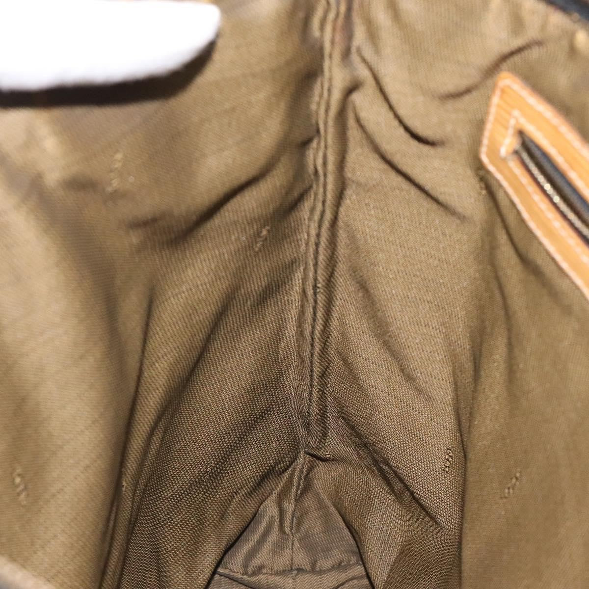 Fendi Vintage Top Handle Bag Zucca canvas, BLACK, CANVAS, Tote bag