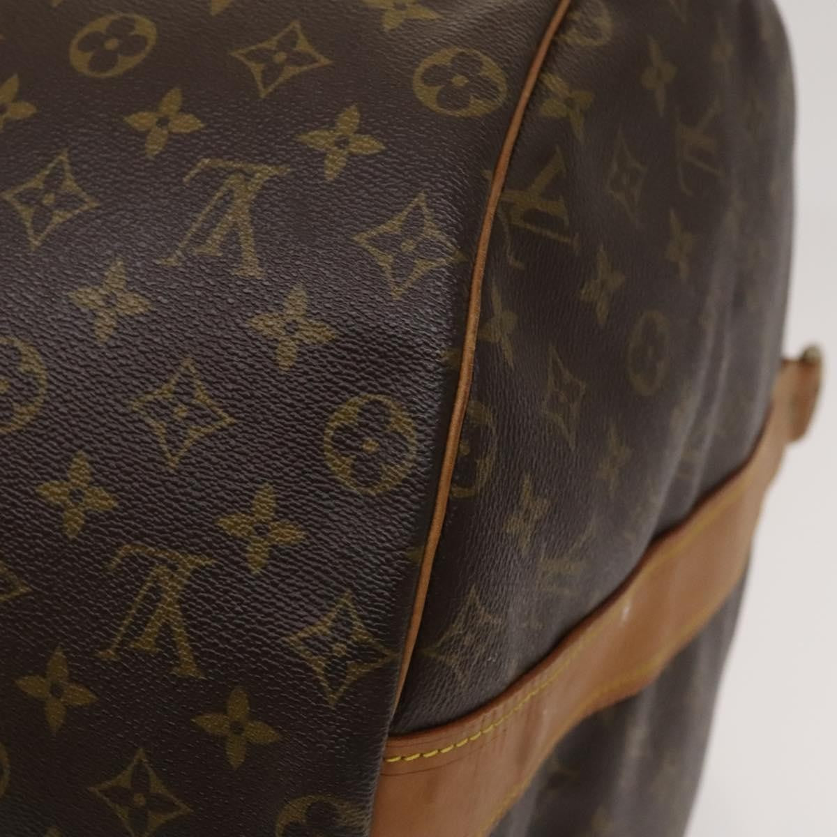 Louis Vuitton Sac Polochon Handbag Monogram Canvas, BROWN, CANVAS, Handbag