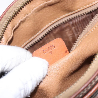 Celine Macadam Pochette Classic, BROWN, PVC, Clutche & pouche