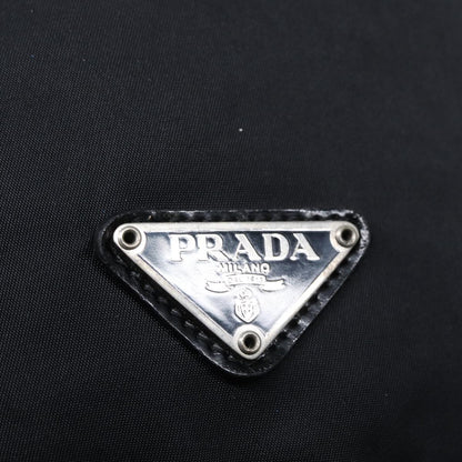 Prada Travel Pouch Tessuto, BLACK, NYLON, Travel bag