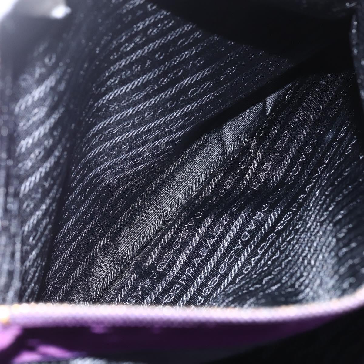 Prada Vintage Shoulder Bag Tessuto, PURPLE, NYLON, Shoulder bag