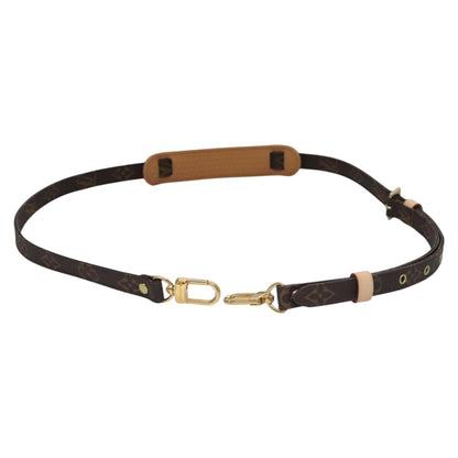 Louis Vuitton Adjustable Shoulder Strap Monogram Canvas, BROWN, CANVAS, Straps