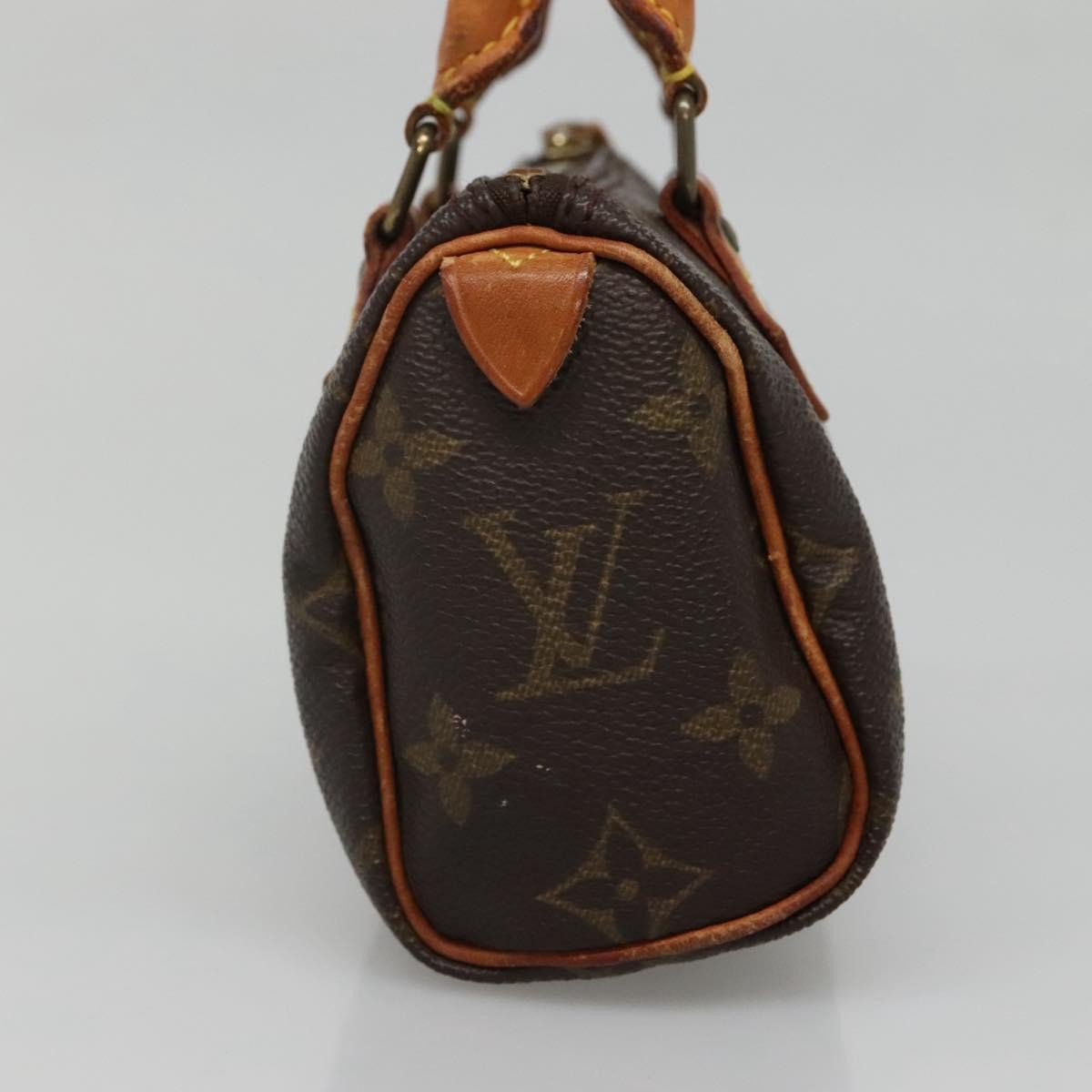 Louis Vuitton Speedy Mini HL Handbag Monogram Canvas, BROWN, CANVAS, Handbag