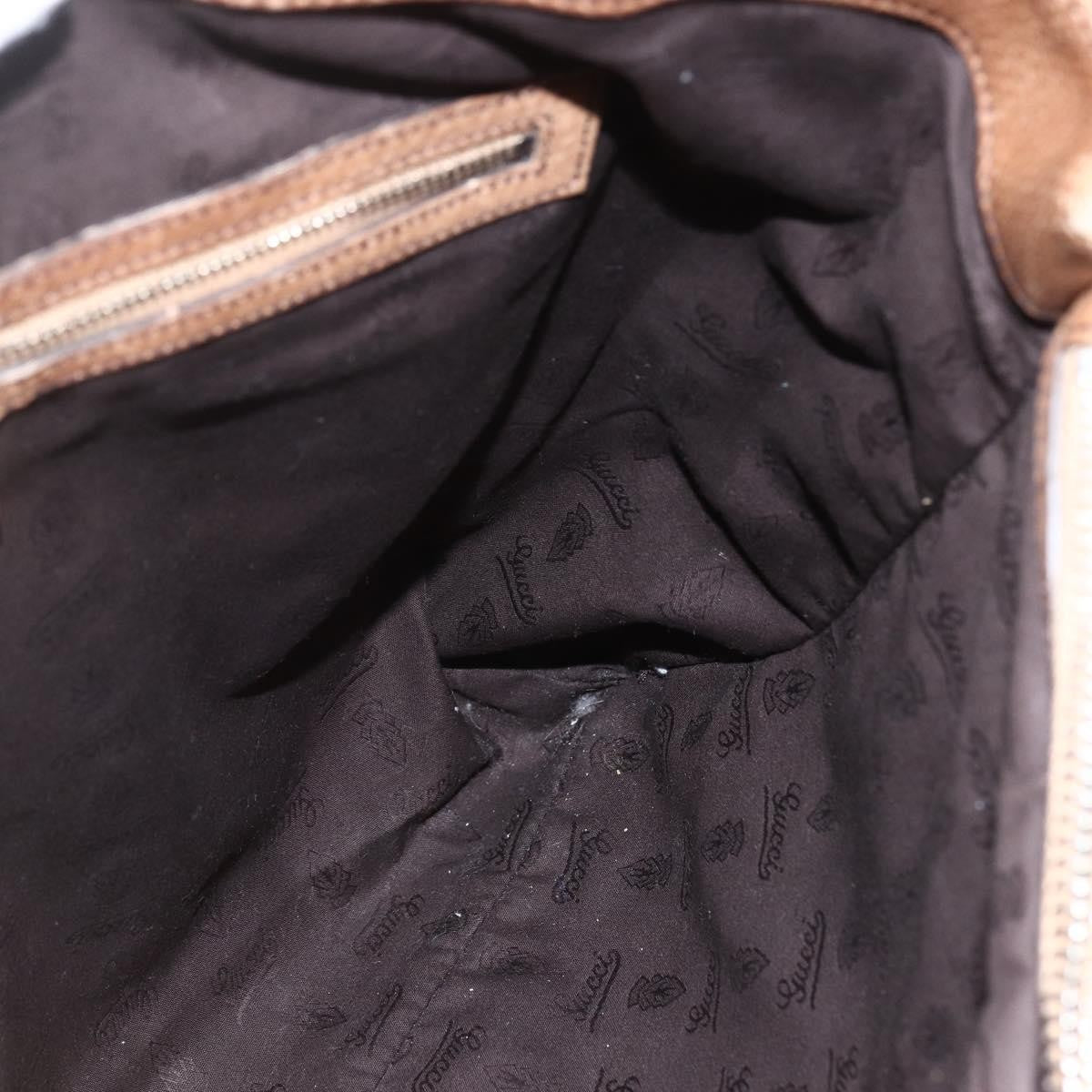 Gucci Bamboo Bar Tote GG Canvas, BEIGE, CANVAS, Tote bag