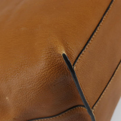 Chloe Keri Tote Leather, BROWN, LEATHER, Tote bag