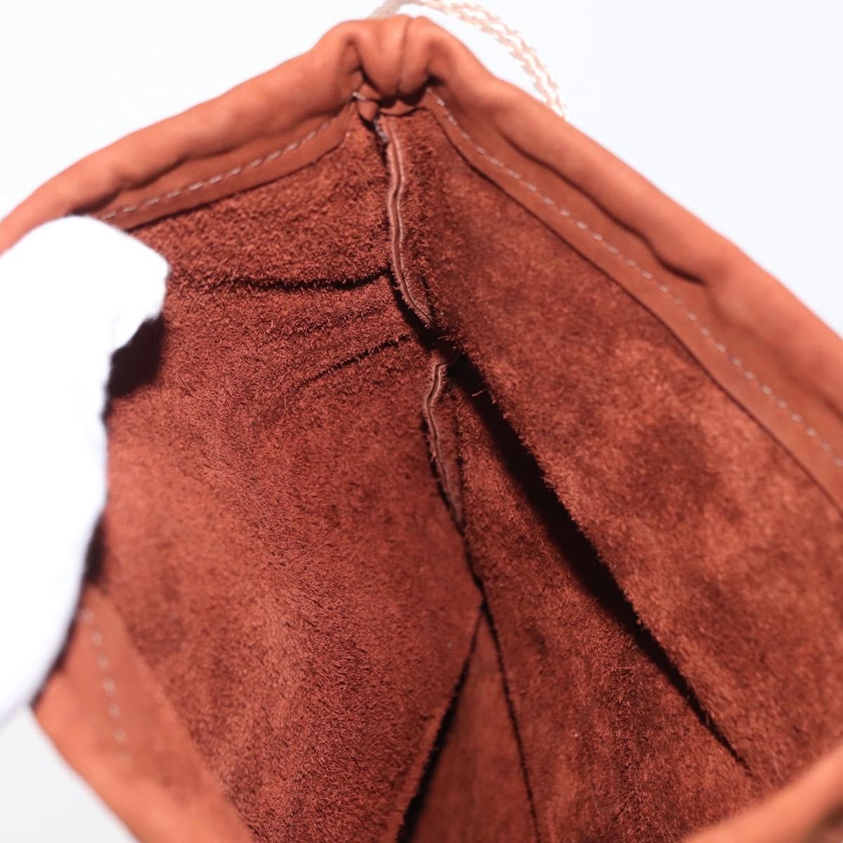 Gucci Pochette Suede, BROWN, SUEDE, Clutche & pouche