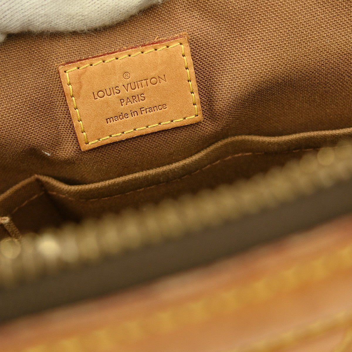 Louis Vuitton Tivoli Handbag Monogram Canvas, BROWN, CANVAS, Handbag