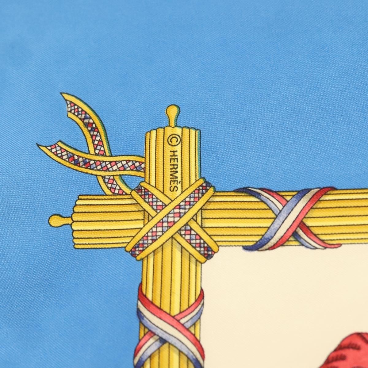 Hermes Carré 90 Silk multicolor, WHITE, SILK, Scarve & shawl