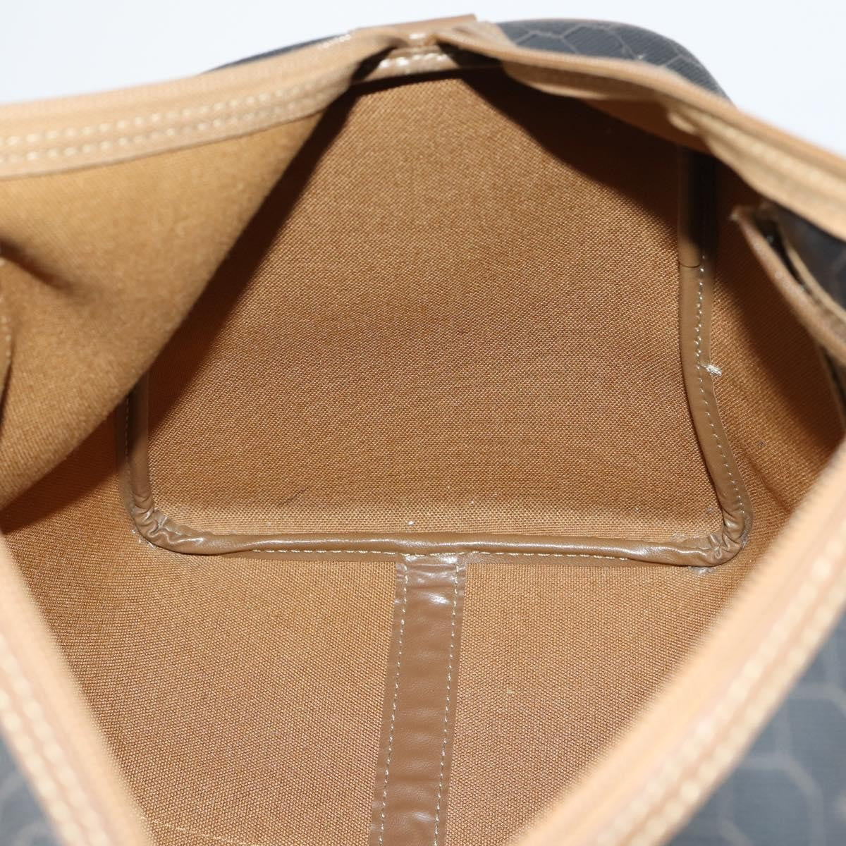 Christian Dior Vintage Honeycomb Boston bag Canvas and Leather, BLACK, CANVAS, Travel bag