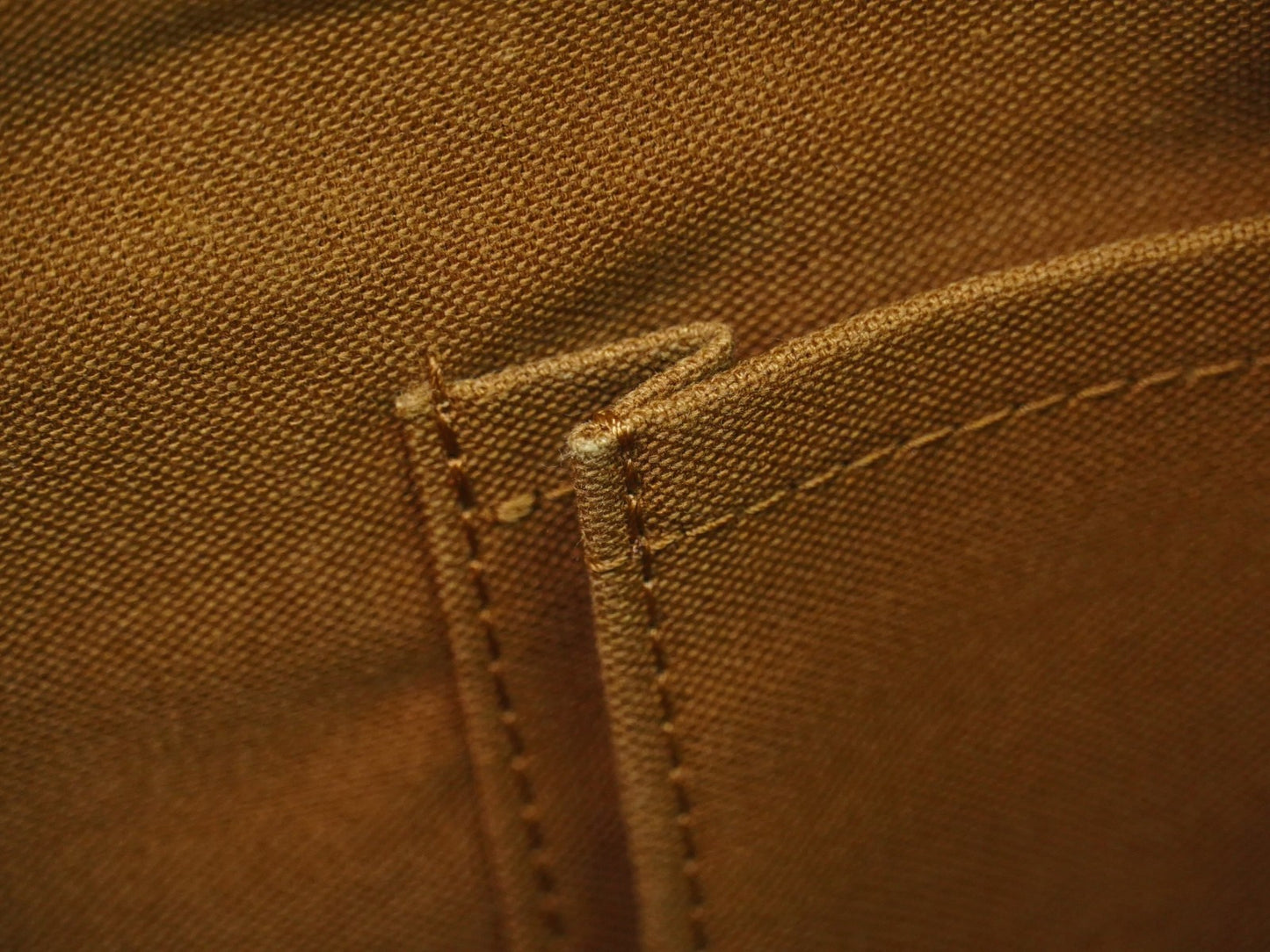 Louis Vuitton Cabas Mezzo Monogram Canvas, BROWN, CANVAS, Tote bag