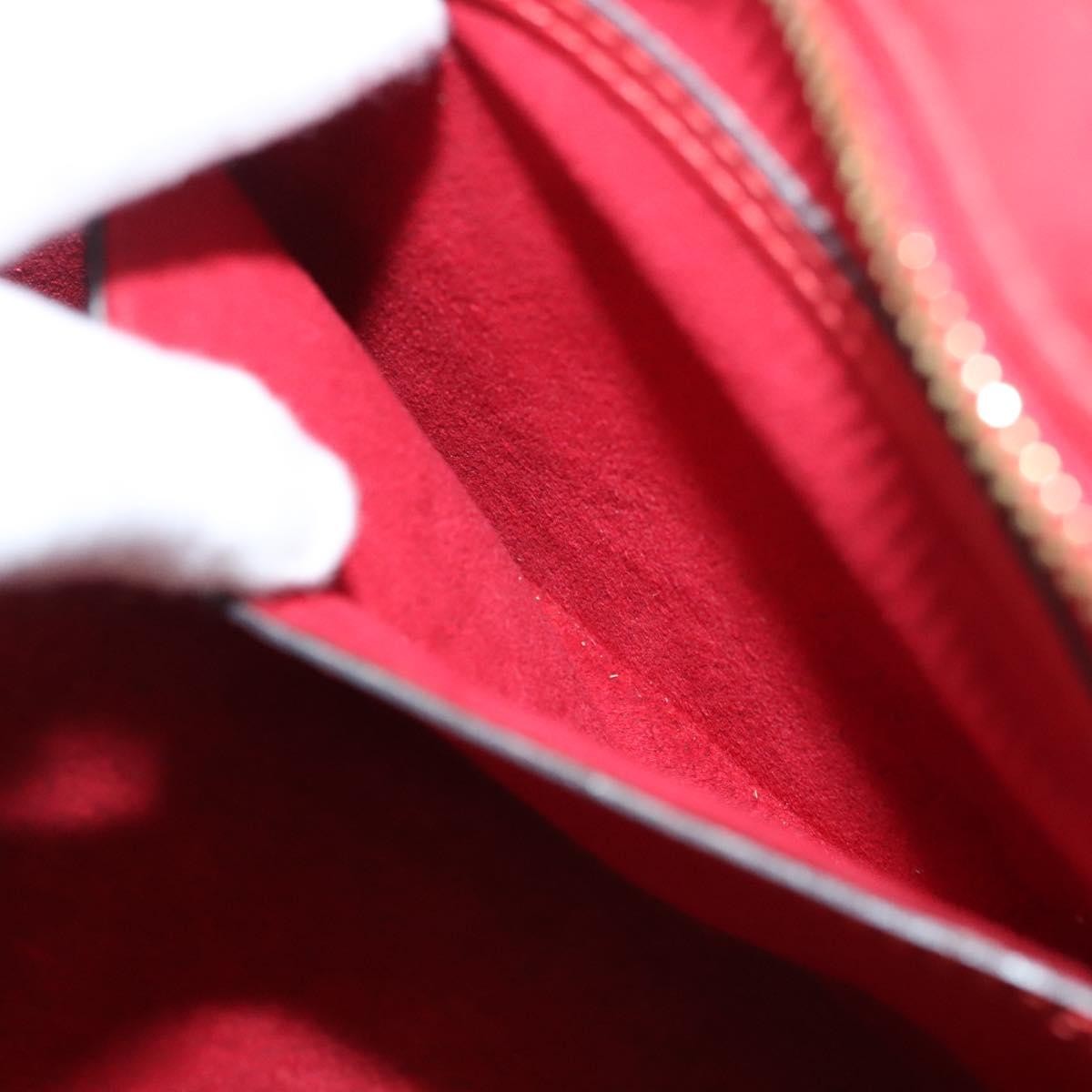 Louis Vuitton Saint Jacques Handbag Epi Leather, RED, LEATHER, Shoulder bag