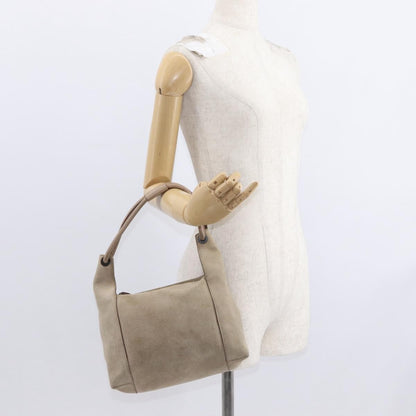 Gucci Vintage Handbag Suede, BEIGE, SUEDE, Handbag