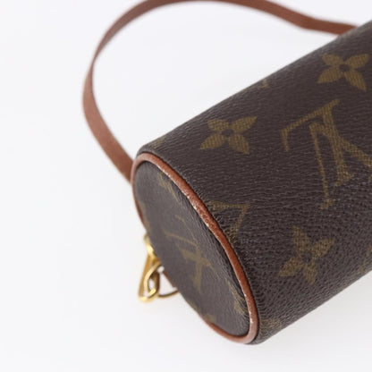 Louis Vuitton Papillon Pochette Monogram Canvas, BROWN, CANVAS, Clutche & pouche