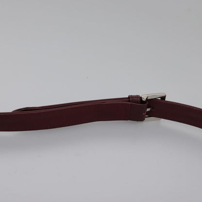Burberry Shoulder Bag Leather, BURGUNDY, LEATHER, Shoulder bag