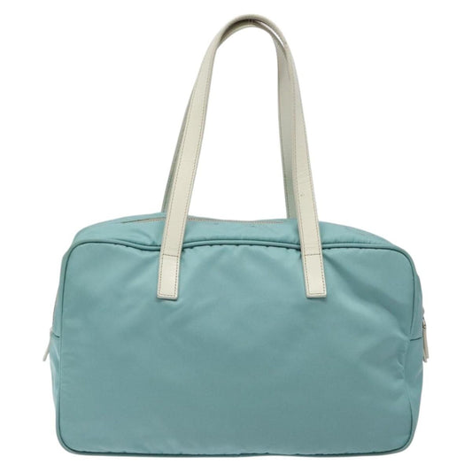 Prada Vintage Handbag Tessuto, BLUE, NYLON, Handbag