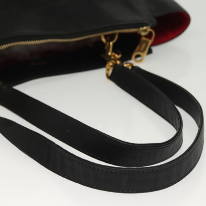 Chloe Vintage Shoulder Bag Leather, BLACK, LEATHER, Shoulder bag