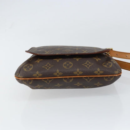 Louis Vuitton Musette Salsa Handbag Monogram Canvas, BROWN, CANVAS, Shoulder bag