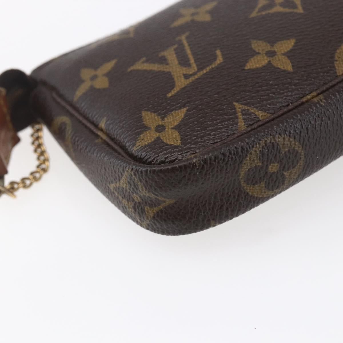 Louis Vuitton Pochette Accessoires Limited Edition Monogram Canvas, BROWN, CANVAS, Clutche & pouche