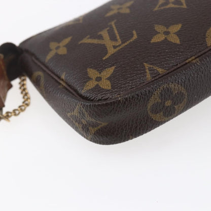 Louis Vuitton Pochette Accessoires Limited Edition Monogram Canvas, BROWN, CANVAS, Clutche & pouche