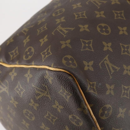 Louis Vuitton Keepall Bag Monogram Canvas, BROWN, CANVAS, Travel bag