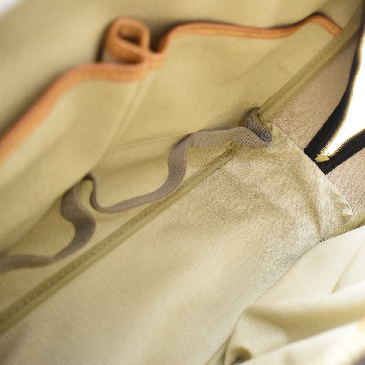 Louis Vuitton Deauville Handbag Monogram Canvas, BROWN, CANVAS, Handbag