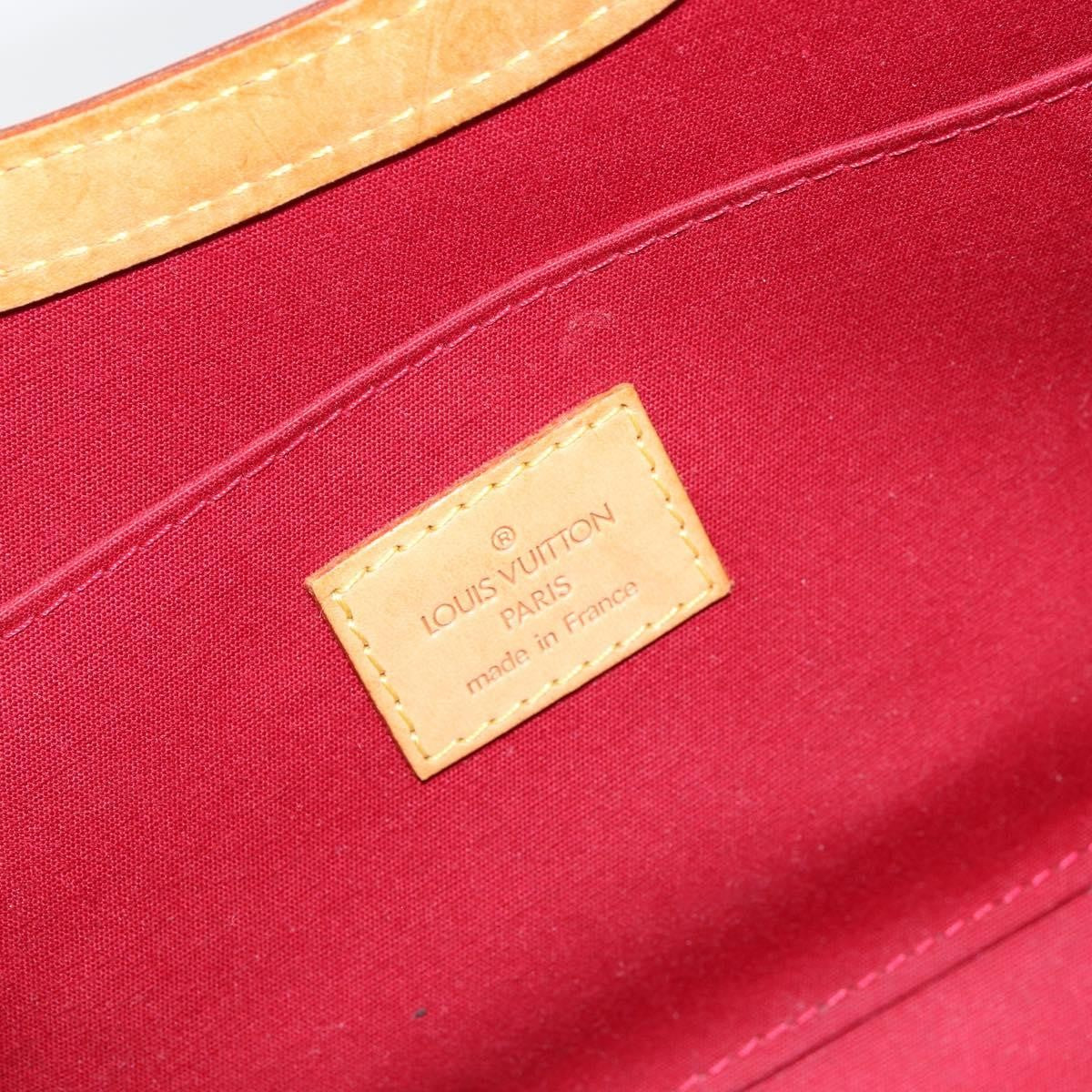 Louis Vuitton Roxbury Drive Handbag Monogram Vernis, RED, PATENT_LEATHER, Handbag