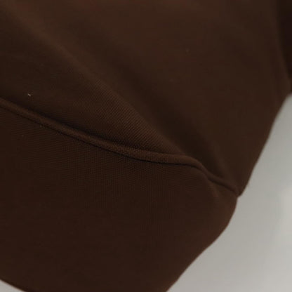 Salvatore Ferragamo Vala Shoulder Bag Canvas, BROWN, CANVAS, Shoulder bag