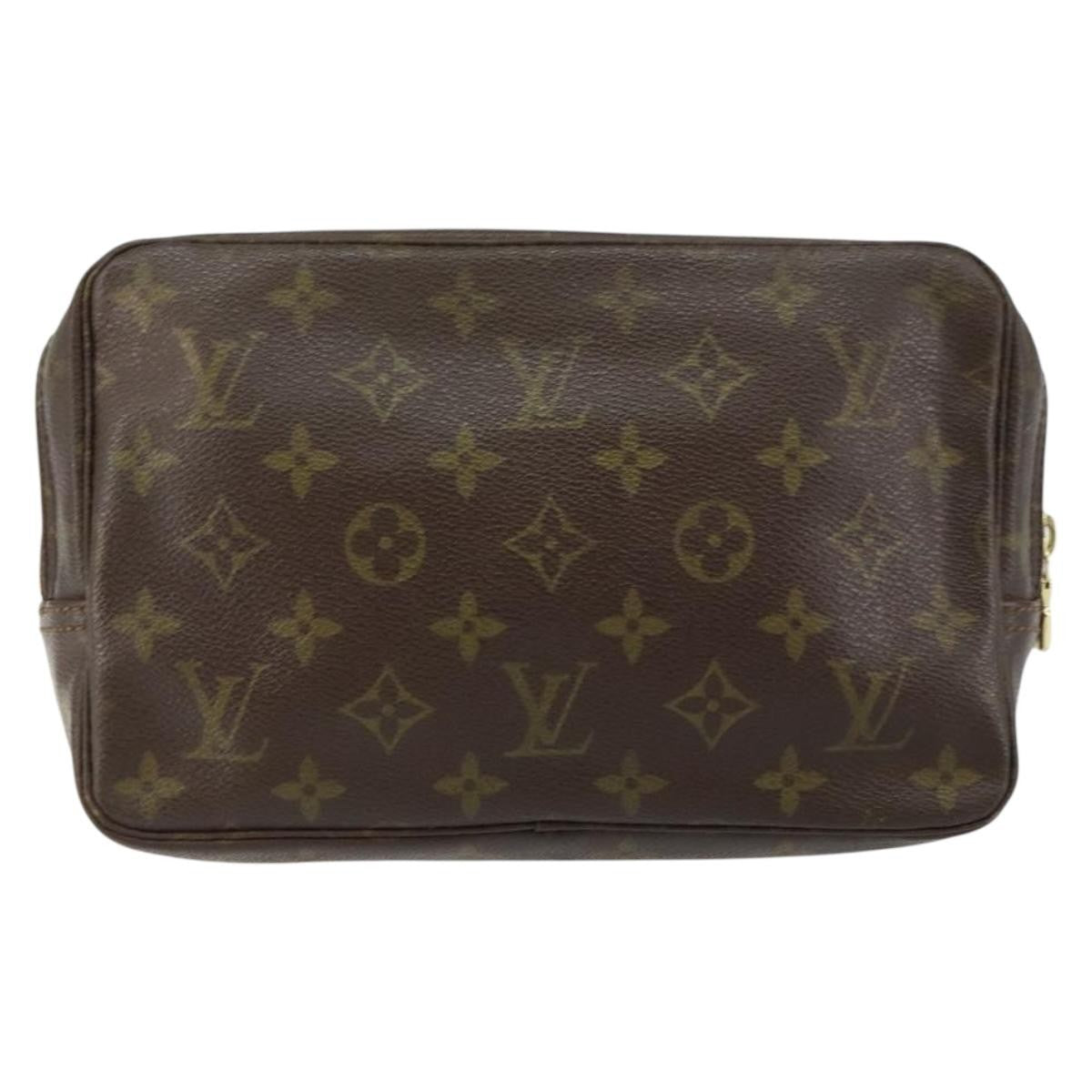 Louis Vuitton Trousse Toilette Monogram Canvas, BROWN, CANVAS, Clutche & pouche