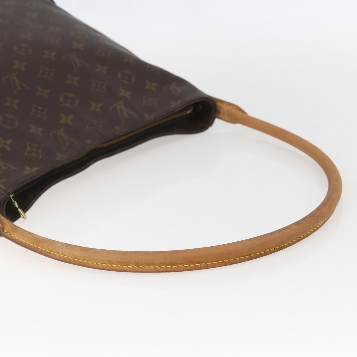 Louis Vuitton Looping Handbag Monogram Canvas, BROWN, CANVAS, Shoulder bag