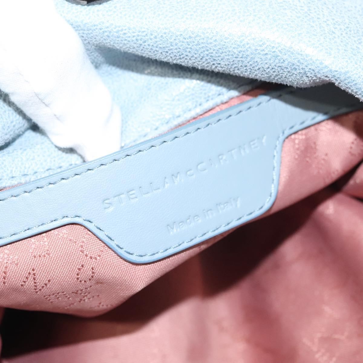 Stella McCartney Falabella Tote Suede, BLUE, SUEDE, Tote bag