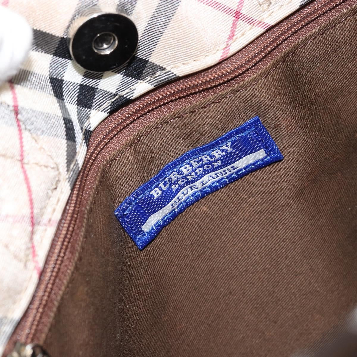 Burberry Blue Label Tote Bag Nylon, BEIGE, NYLON, Tote bag