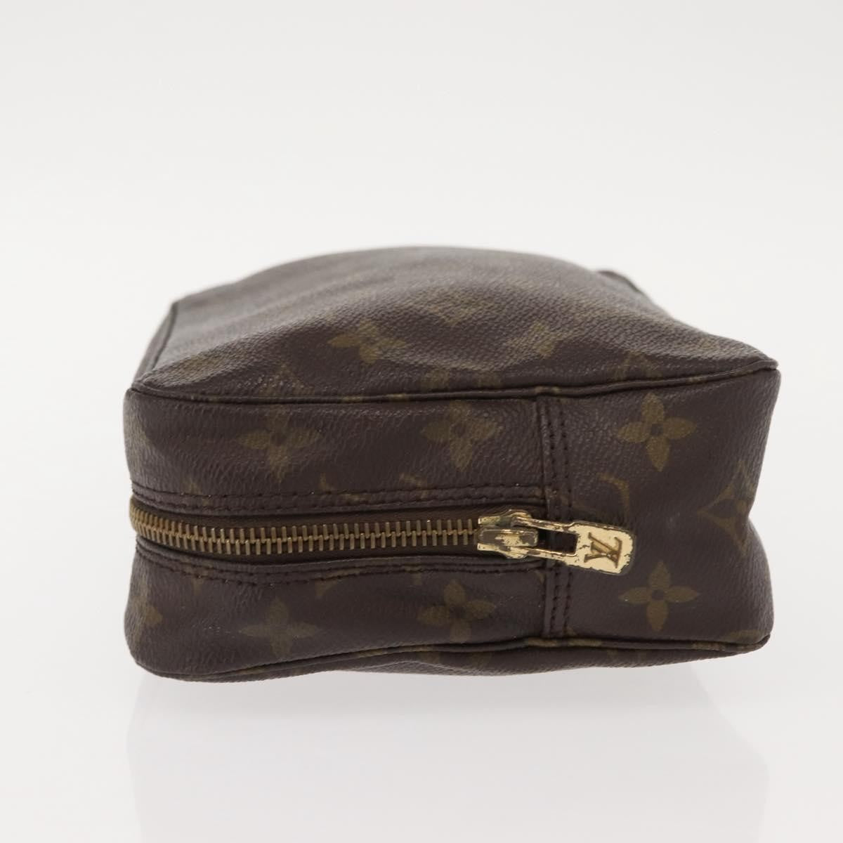 Louis Vuitton Trousse Toiletry Pouch Monogram Canvas, BROWN, CANVAS, Toiletry Case