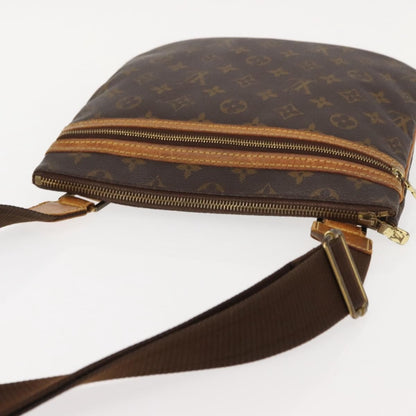 Louis Vuitton Bosphore Pochette Monogram Canvas, BROWN, CANVAS, Shoulder bag