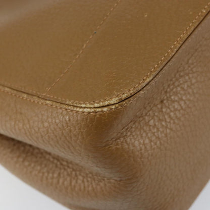 Saint Laurent Vintage Handbag Leather, BROWN, LEATHER, Handbag