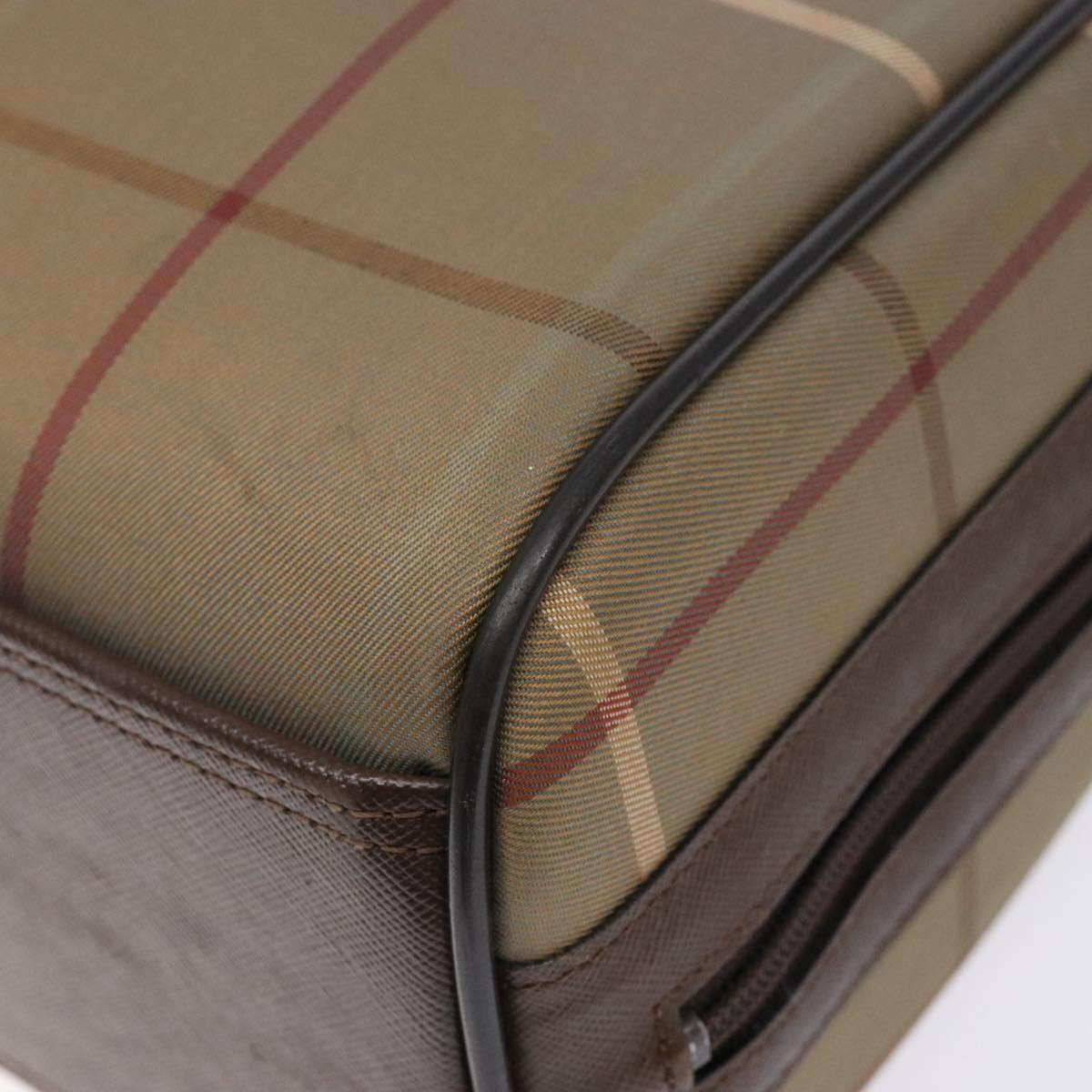 Burberry Nova Check Handbag Nova Check Canvas, BEIGE, CANVAS, Handbag