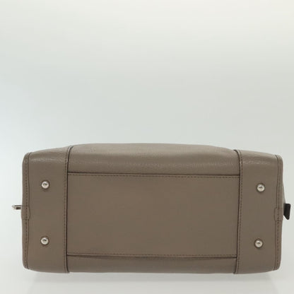 Loewe Amazona Bag Leather, GRAY, LEATHER, Handbag