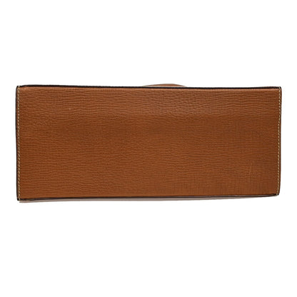 Loewe Turn Lock Leather, BROWN, LEATHER, Handbag