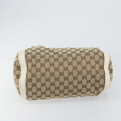 Gucci Trophy Boston Bag GG Canvas, BEIGE, CANVAS, Handbag