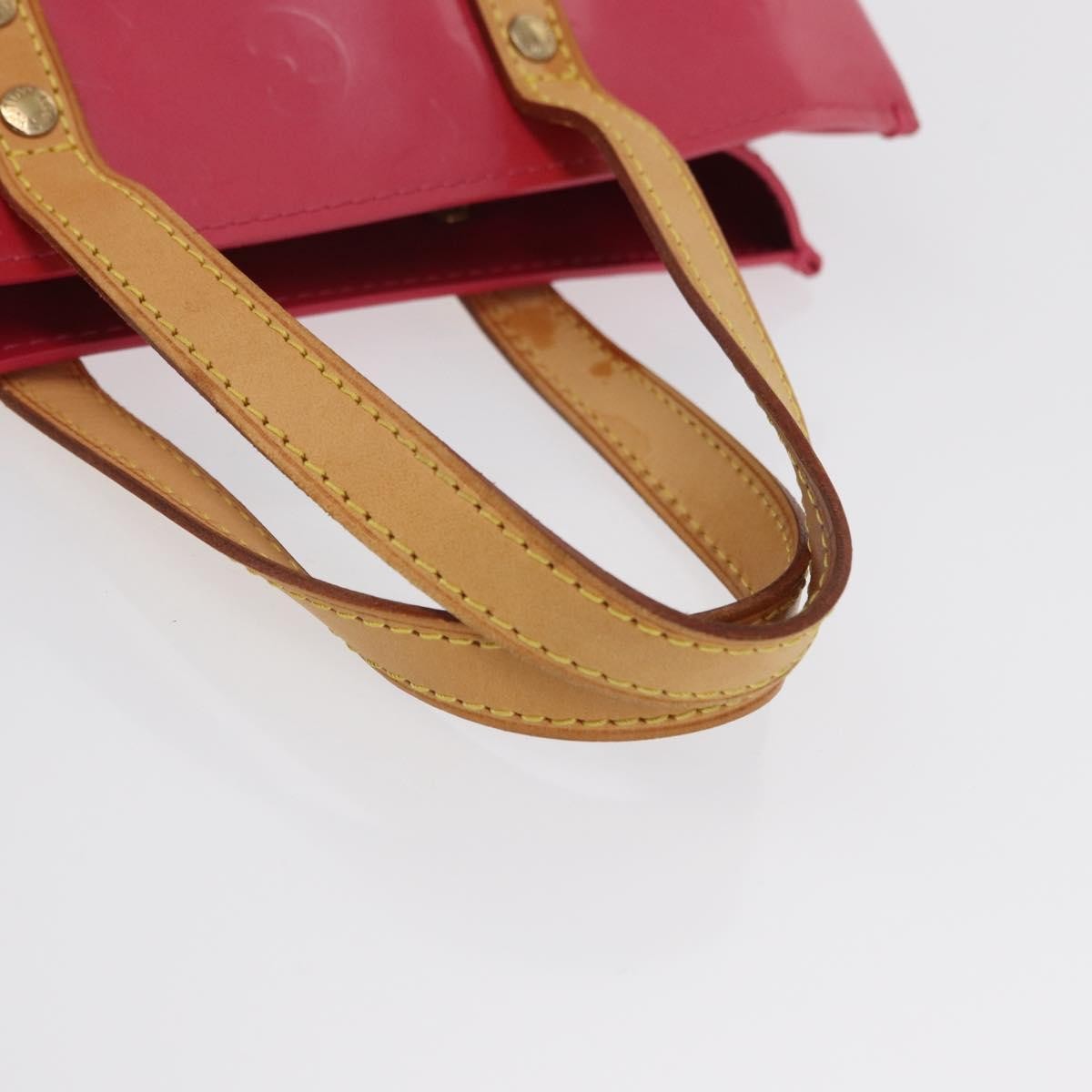 Louis Vuitton Reade Handbag Monogram Vernis, PINK, PATENT_LEATHER, Handbag