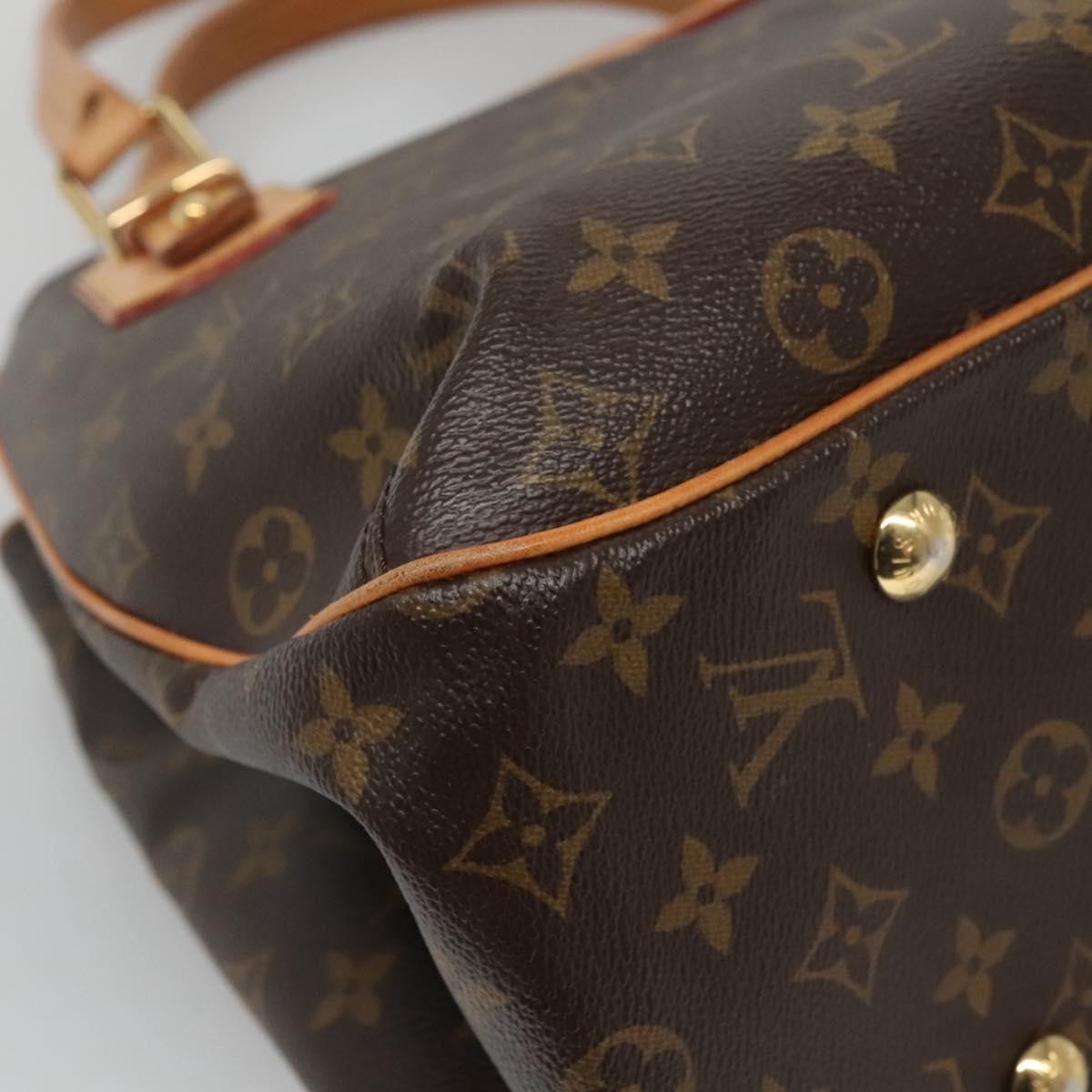 Louis Vuitton Griet Handbag Monogram Canvas, BROWN, CANVAS, Tote bag