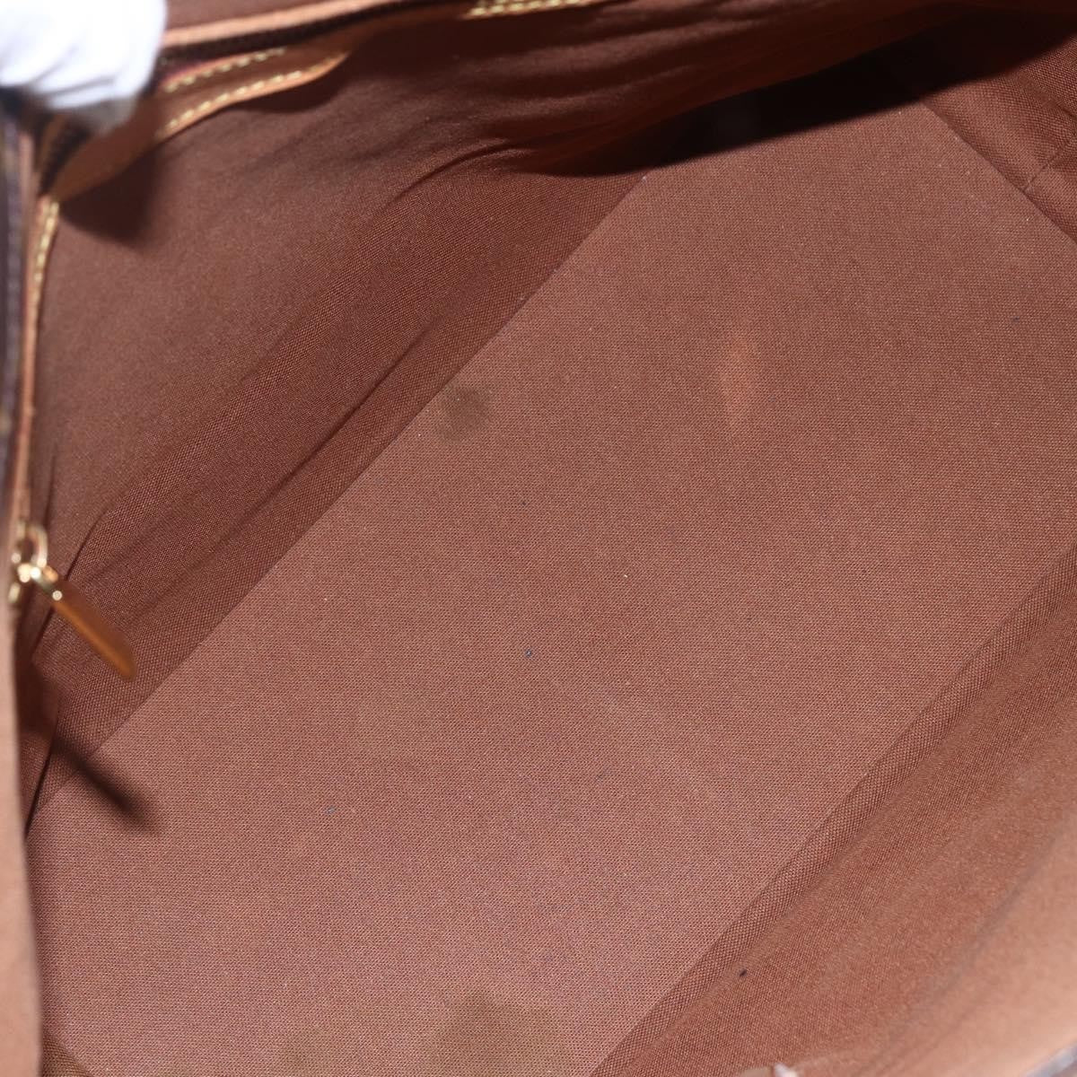 Louis Vuitton Cabas Mezzo Monogram Canvas, BROWN, CANVAS, Tote bag