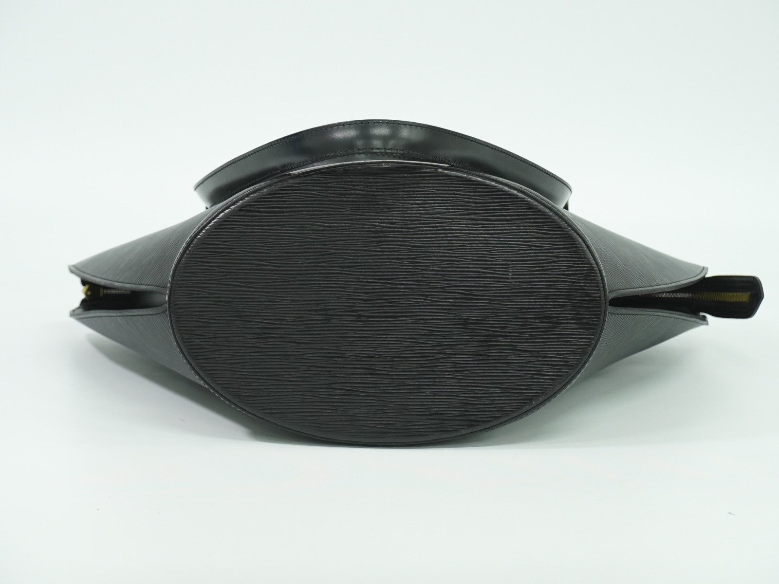 Louis Vuitton Saint Jacques Handbag Epi Leather, BLACK, LEATHER, Tote bag