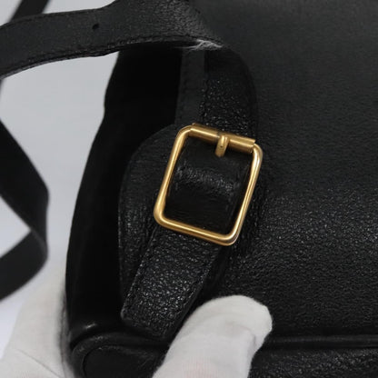 Gucci Gucci bamboo backpack daim, BLACK, SUEDE, Backpack
