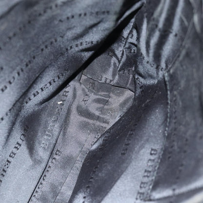 Burberry Front Pocket Flap Messenger Vintage Check Nylon and Nylon, BLACK, NYLON, Crossbody bag