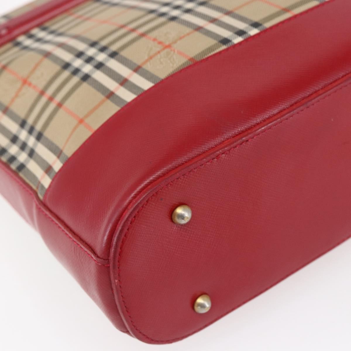 Burberry Nova check Shoulder bag Canvas, BEIGE, CANVAS, Shoulder bag