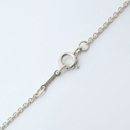 Tiffany & Co. Elsa Peretti Open Heart Pendant Necklace Sterling Silver, SILVER, SILVER, Necklace
