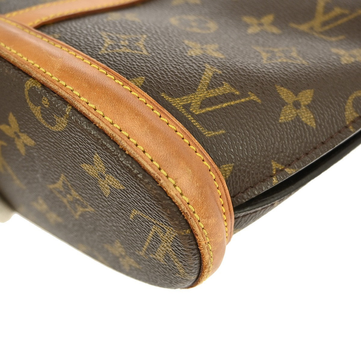 Louis Vuitton Babylone Handbag Monogram Canvas, BROWN, CANVAS, Tote bag