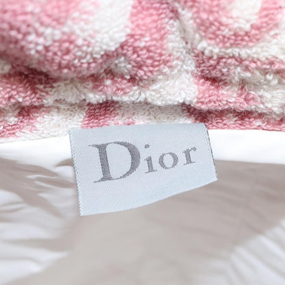 Christian Dior Vintage Trotter Pouch Pile, PINK, COTTON, Clutche & pouche