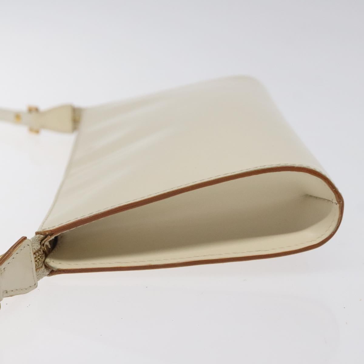 Salvatore Ferragamo Gancini Shoulder Bag Leather, BEIGE, LEATHER, Shoulder bag