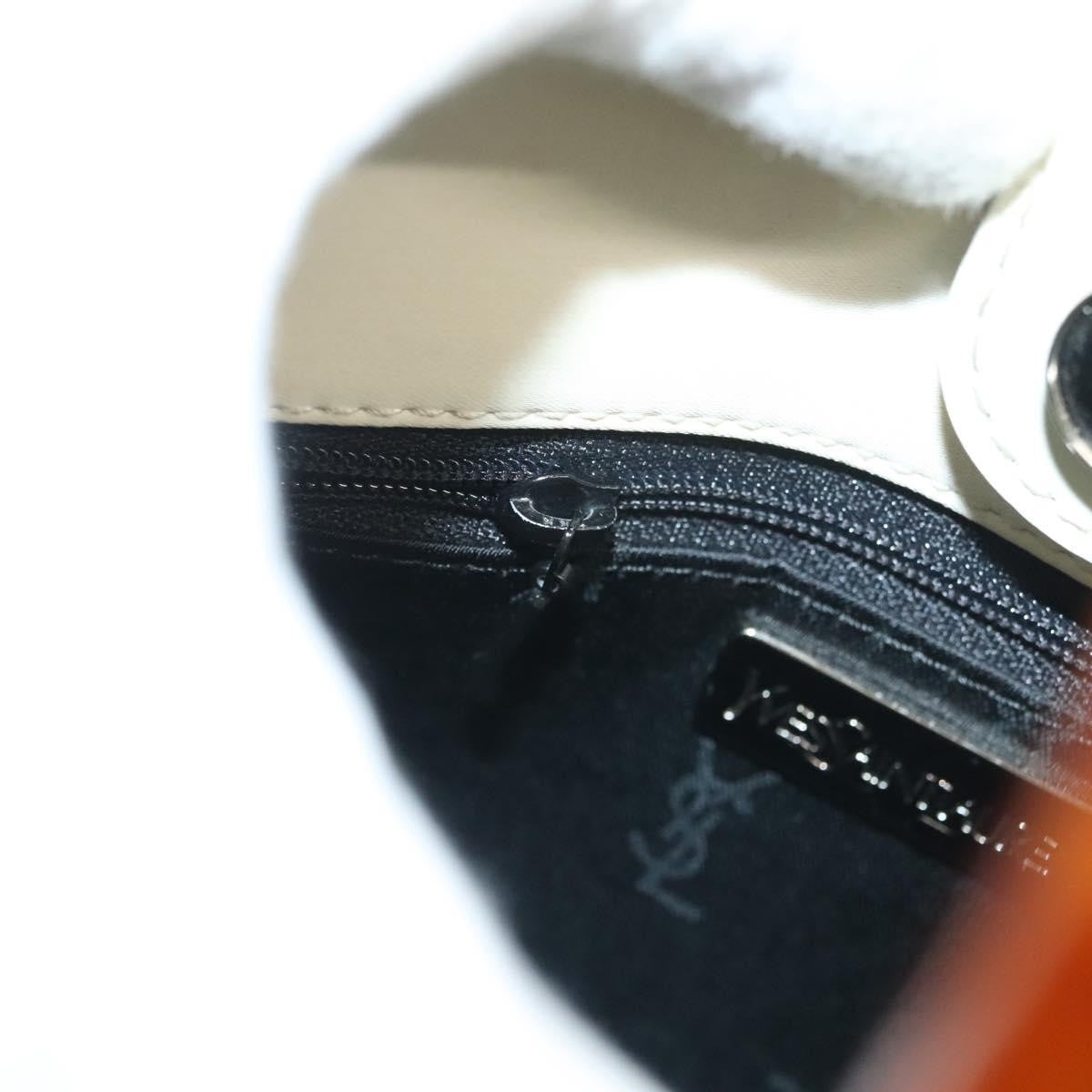 Saint Laurent Vintage Handbag Nylon, BEIGE, NYLON, Handbag